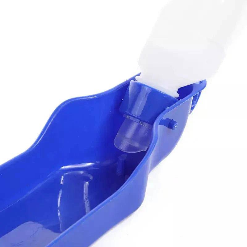 Blue Portable Pet Travel Water Bowl Bottle Feeder Drinking Fountain TRENDYPET'S ZONE