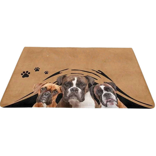 Boxer Doormat Pet Dog Boxer 3D Printed My Dog Doormat Non Slip Door Floor Mat Decor Porch Doormat TRENDYPET'S ZONE