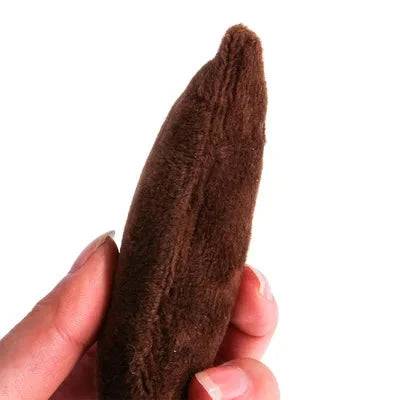 Brown Teeth Grinding Catnip Toys Funny Interactive Plush Cat Toy Pet Kitten Chewing Vocal Toy Claws Thumb Bite Cat Mint - TrendyPet's Zone