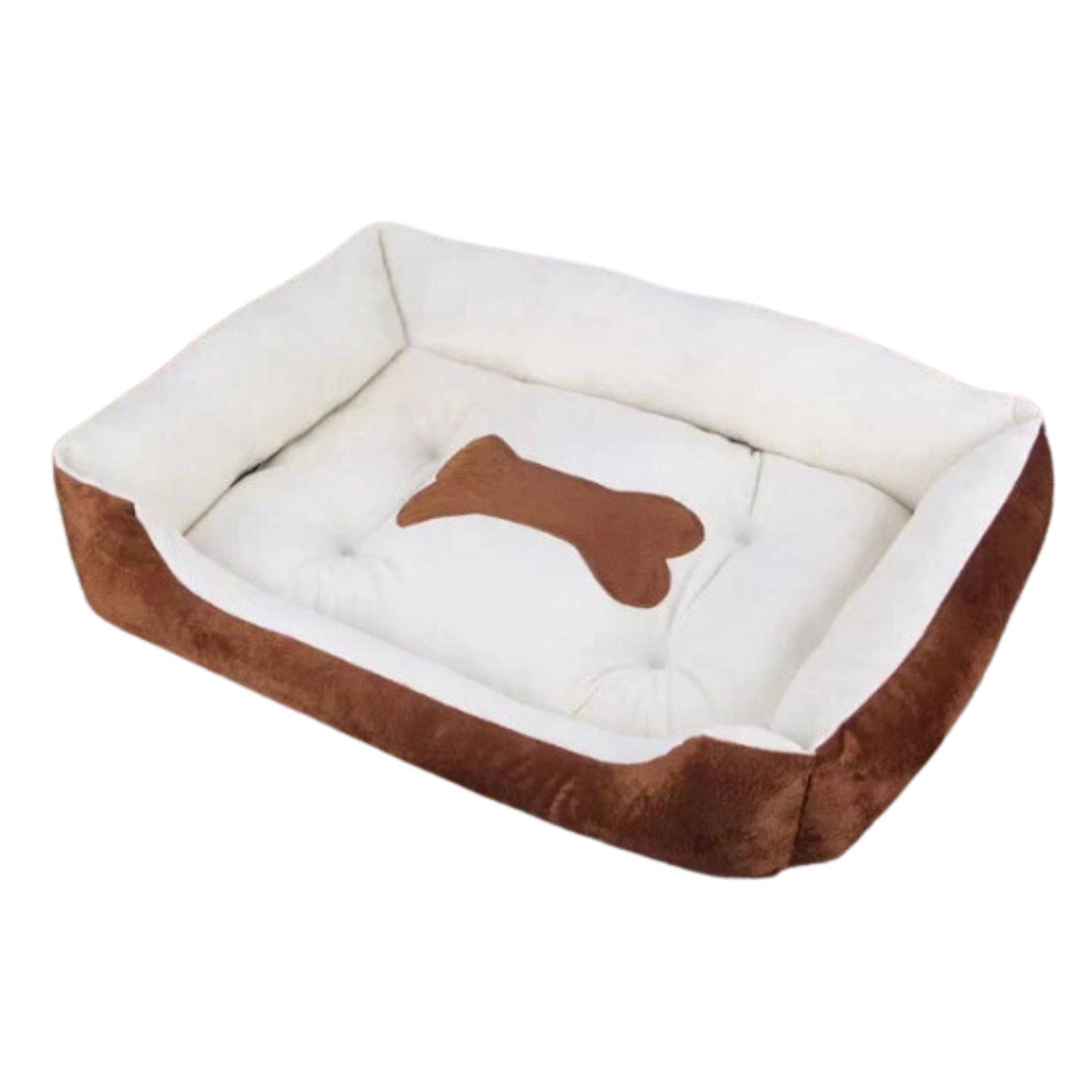 Brown Warm Comfortable Dog Sleeping Sofa Bed Soft PP Cotton Nest For Small Medium Large Dogs Pet Puppy Kennel Basket Mat - TrendyPet's Zone