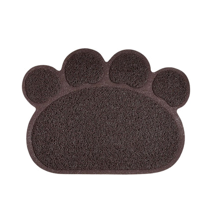 Brown Waterproof Pet Litter Mat Non-Slip PVC High Resilience Fiber Cat Litter Trapping Pad TrendyPet's Zone