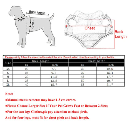 Blue winter dog jacket with built-in harness ring, lightweight and warm, from TrendyPet's Zone, designed for cozy outdoor walks.