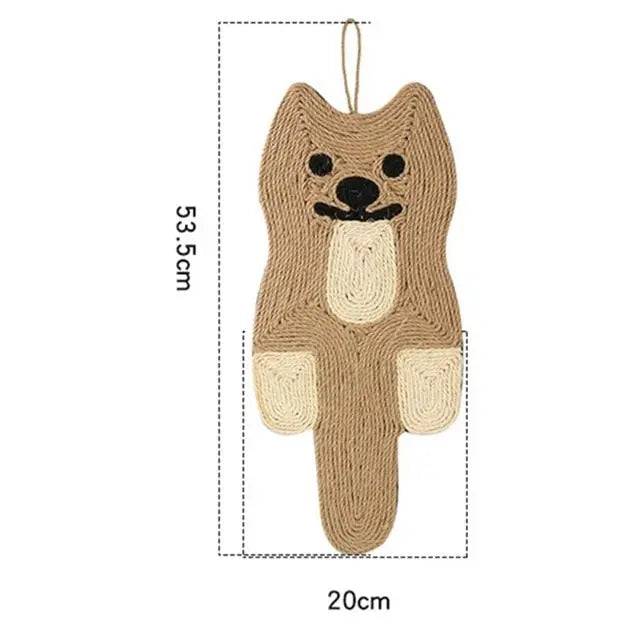 Corrugated Cat Scratch Pad Nail Grinder & Toy - TrendyPet's Zone