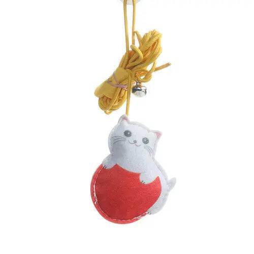 Cat Simulation Cat Scratch Rope Interactive Retractable Hanging Toy - TrendyPet's Zone