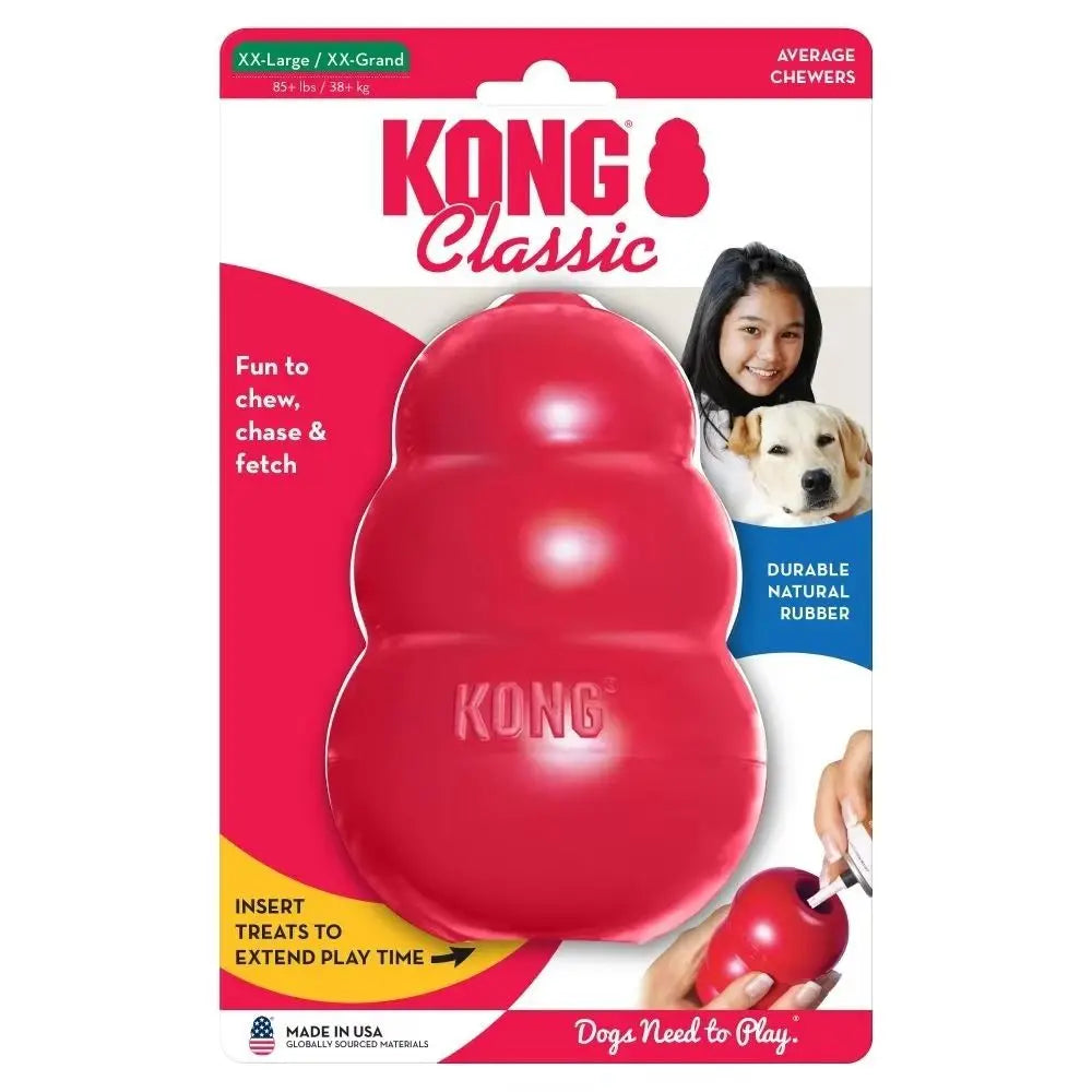 Classic KONG Dog Toy Durable Stuffable Chew Toy TrendyPet's Zone