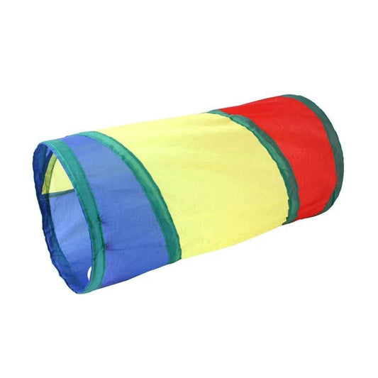 Collapsible Cat Tunnel Play Tent with Balls Pet Kitten Tubes Bed Interactive Toy - TrendyPet's Zone