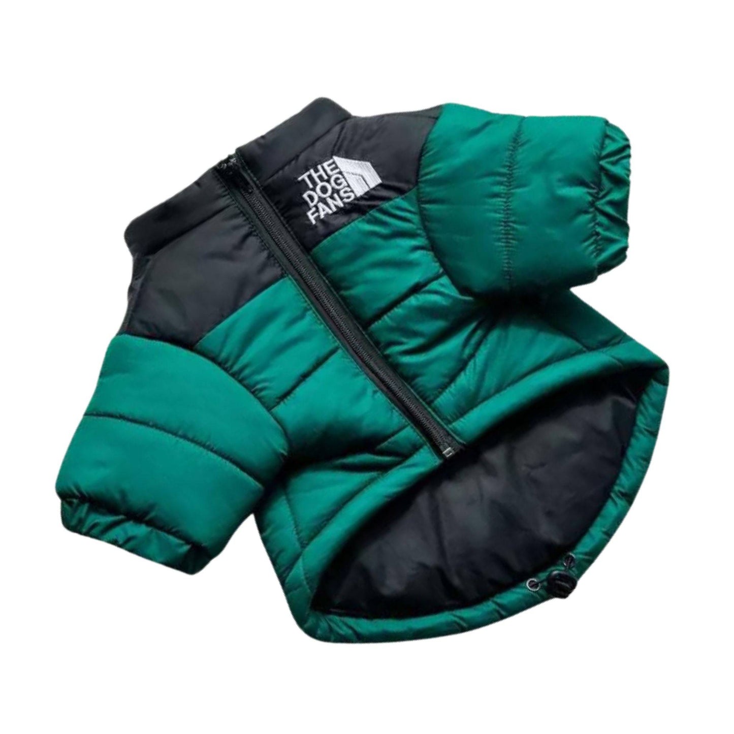 Dark Green Warm Stylish Dog Windproof Snow Cold Weather Coats Jackets for Puppies Small Medium Large Dogs - TrendyPet's Zone