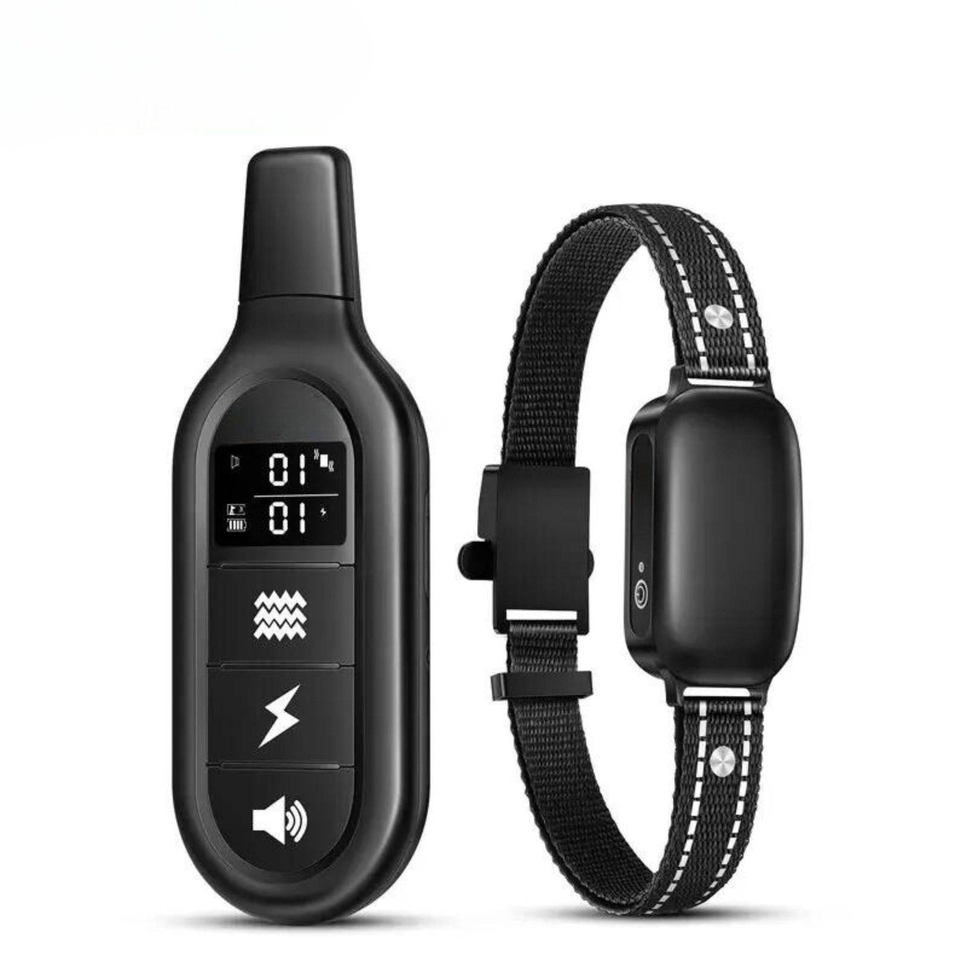 Reflective Dog Shock Collar, IPX7 Waterproof Dog Training Collar with 3300FT Remote, Rechargeable Shock Collar, 3 Training Modes TRENDYPET'S ZONE