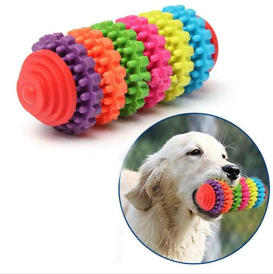 Durable Rubber Pet Dog Puppy Cat Dental Teething Healthy Teeth Gums Chew Toy  Dog Stuff  Dog Toys for Large Dogs Jouet Chat - TrendyPet's Zone