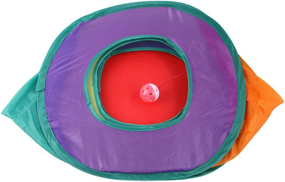 Foldable Cat Cube Tunnel Available for Pet Kitten Rolling Channel For Indoor Outdoor - TrendyPet's Zone