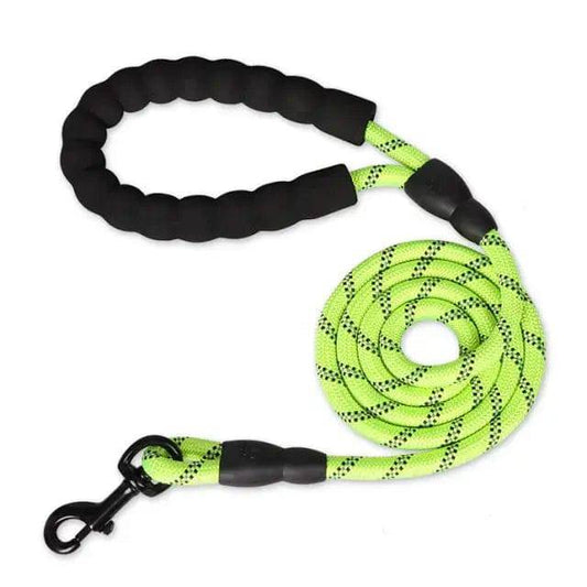 Green 150/200/300cm Strong Pet Reflective Leash For Big Small Medium Large Dog Drag Pull Tow - TrendyPet's Zone