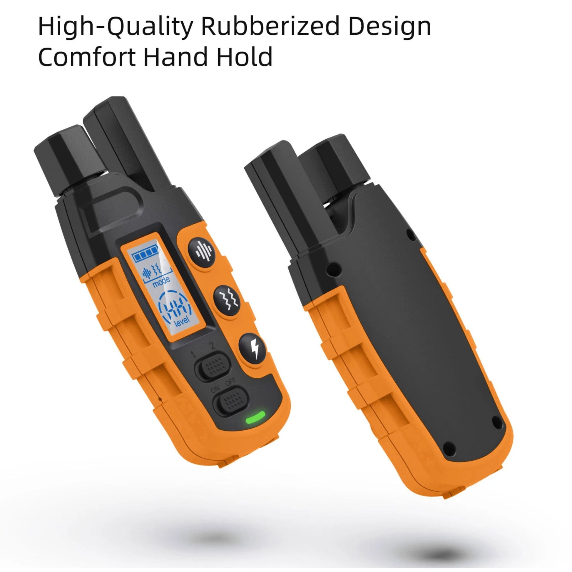 TrendyPet's Zone waterproof black and orange 3300Ft dog training shock collar with remote for small to large dogs, rechargeable.
