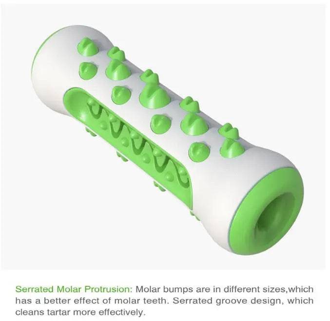 Green Dog Teeth Grinding Stick Gnawing Teeth Clean Bone Dog Tooth Brush Chewing Gum Pet Toy Dog Bite Resistant Molar Training Grinding - TrendyPet's Zone
