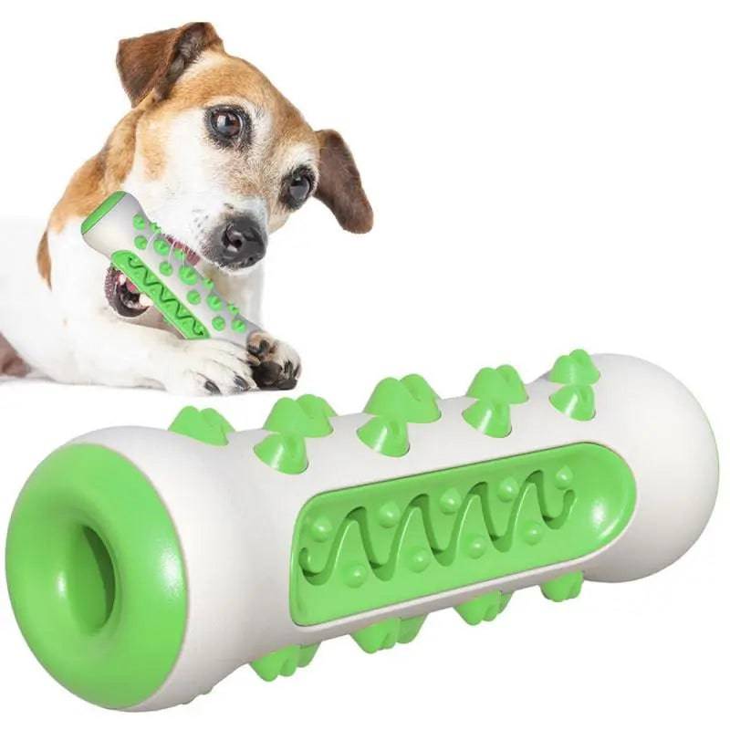 Green Dog Teeth Grinding Stick Gnawing Teeth Clean Bone Dog Tooth Brush Chewing Gum Pet Toy Dog Bite Resistant Molar Training Grinding - TrendyPet's Zone