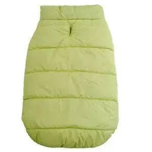 Green Pet Winter Dog Clothes Jackets Suit Warm Fleece Vest Small Large Dog Waistcoat Clothing Pet Supplies - TrendyPet's Zone