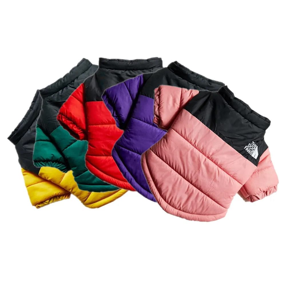 Green Warm Stylish Dog Windproof Snow Cold Weather Coats Jackets for Puppies Small Medium Large Dogs - TrendyPet's Zone