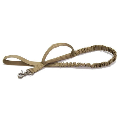 Khaki Tactical Dog Pet Vest With Bags Military Harness Leash Set - TrendyPet's Zone