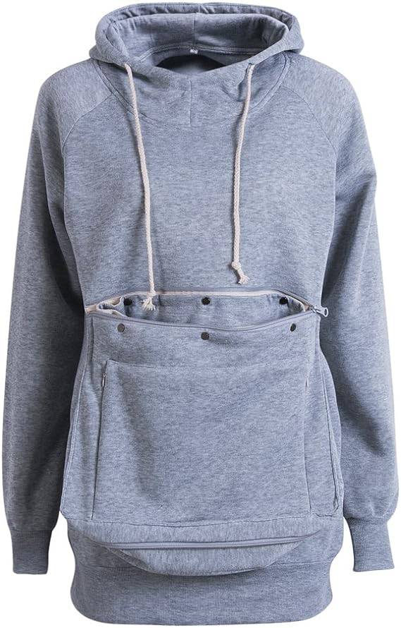Light Gray Plain High Quality Sweatshirt Cat Dog Lovers Hoodies Kangaroo Pet Paw Ears Cuddle Pouch Pullovers - TrendyPet's Zone
