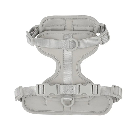 Lightweight adjustable dog harness from TrendyPet's Zone, suitable for outdoor walks, with padded straps and secure buckles.