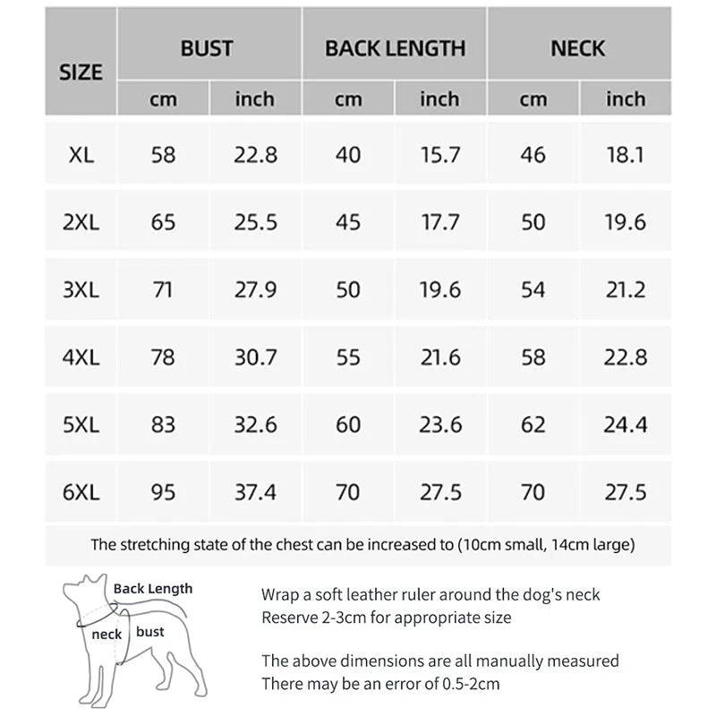 Navy Blue Warm Jacket Waterproof Clothes For Dog Winter Pet Costume Coat Vest - TrendyPet's Zone