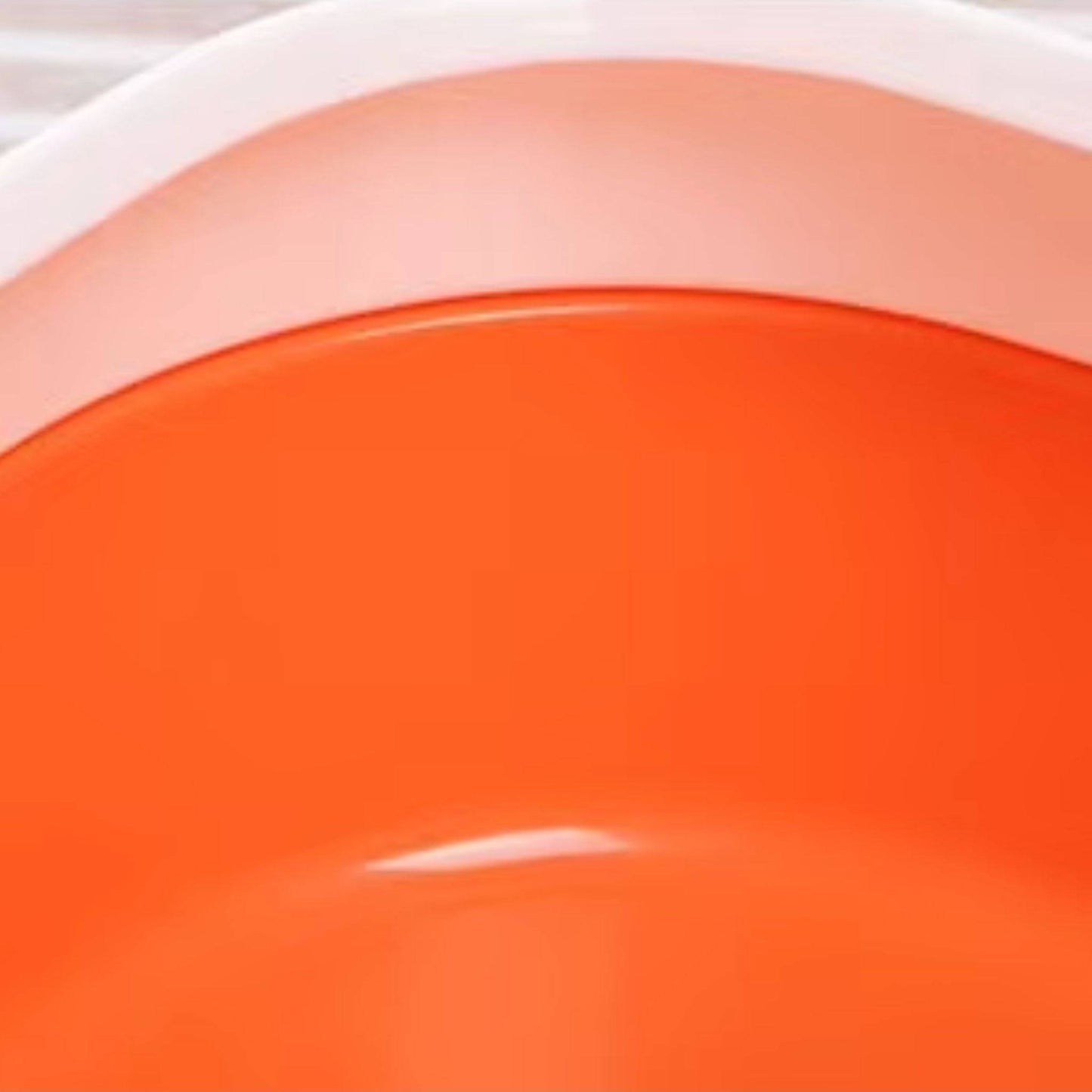 Orange Half Closed High-Capacity Cat Litters Box Anti-splash Durable For Home Indoor - TrendyPet's Zone