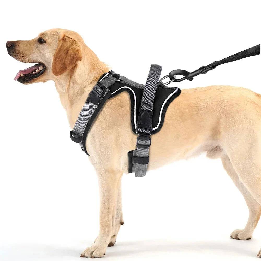 Orange No Pull Dog Harness Reflective Vest With Control Handle For Small Medium Large Dogs Walking Training Harnesses - TrendyPet's Zone