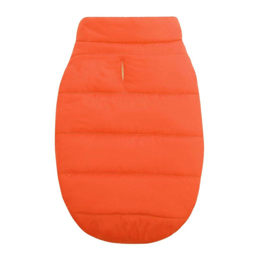 Orange Pet Winter Dog Clothes Jackets Suit Warm Fleece Vest Small Large Dog Waistcoat Clothing Pet Supplies - TrendyPet's Zone