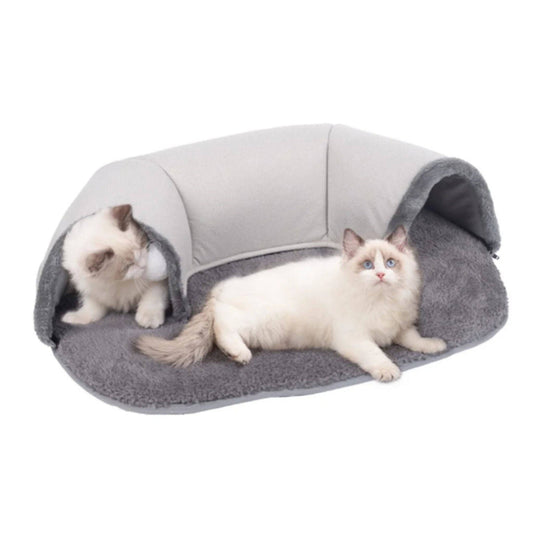 Pet Cat Tunnel Interactive Play Toy Kitten Bed Nest Dual Use Tunnels Indoor Toys House TRENDYPET'S ZONE