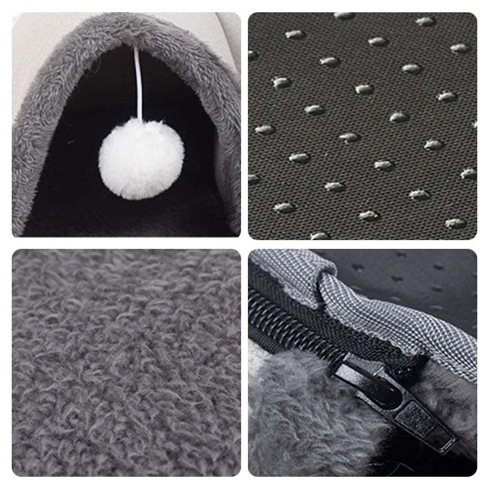 Pet Cat Tunnel Interactive Play Toy Kitten Bed Nest Dual Use Tunnels Indoor Toys House TRENDYPET'S ZONE