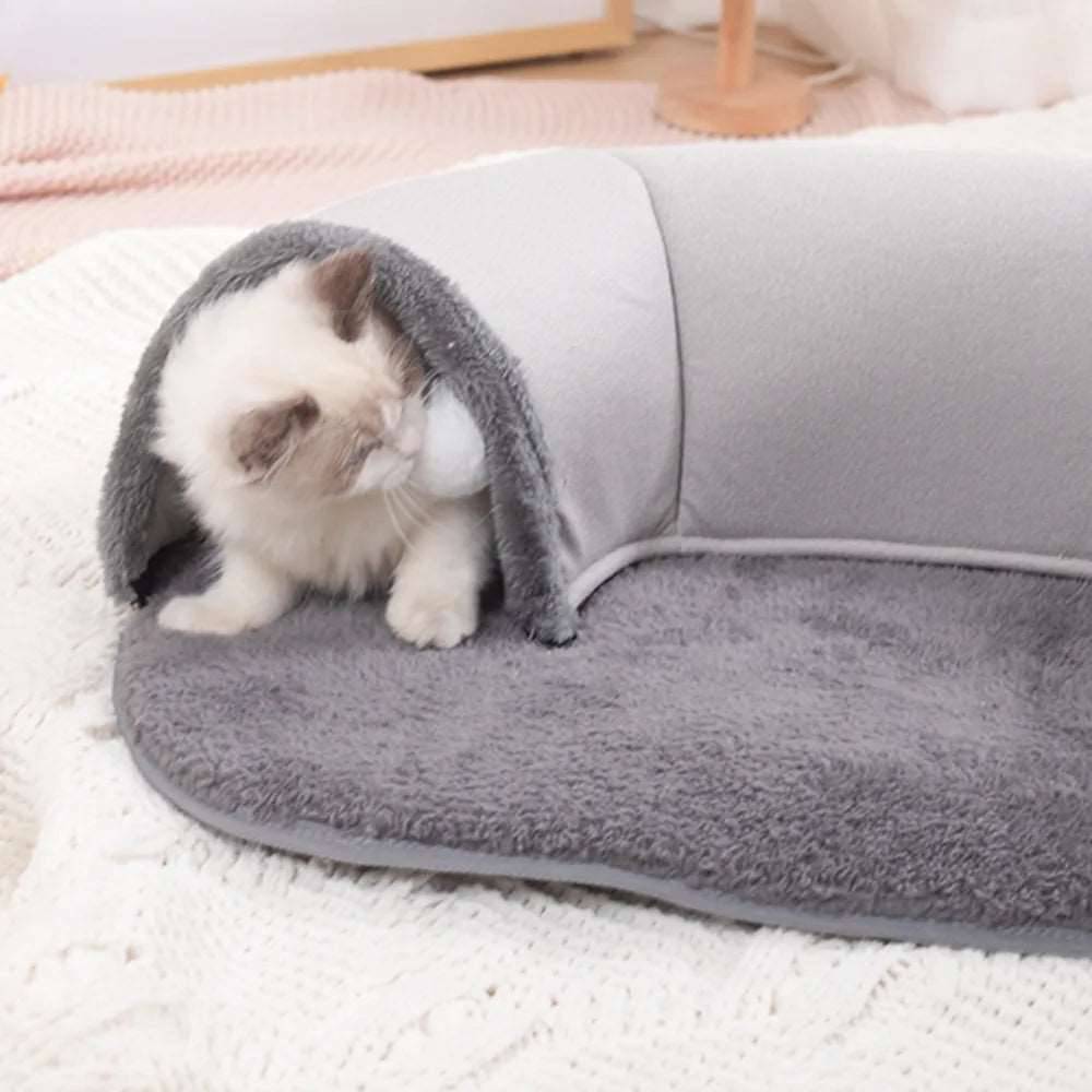 Pet Cat Tunnel Interactive Play Toy Kitten Bed Nest Dual Use Tunnels Indoor Toys House TRENDYPET'S ZONE
