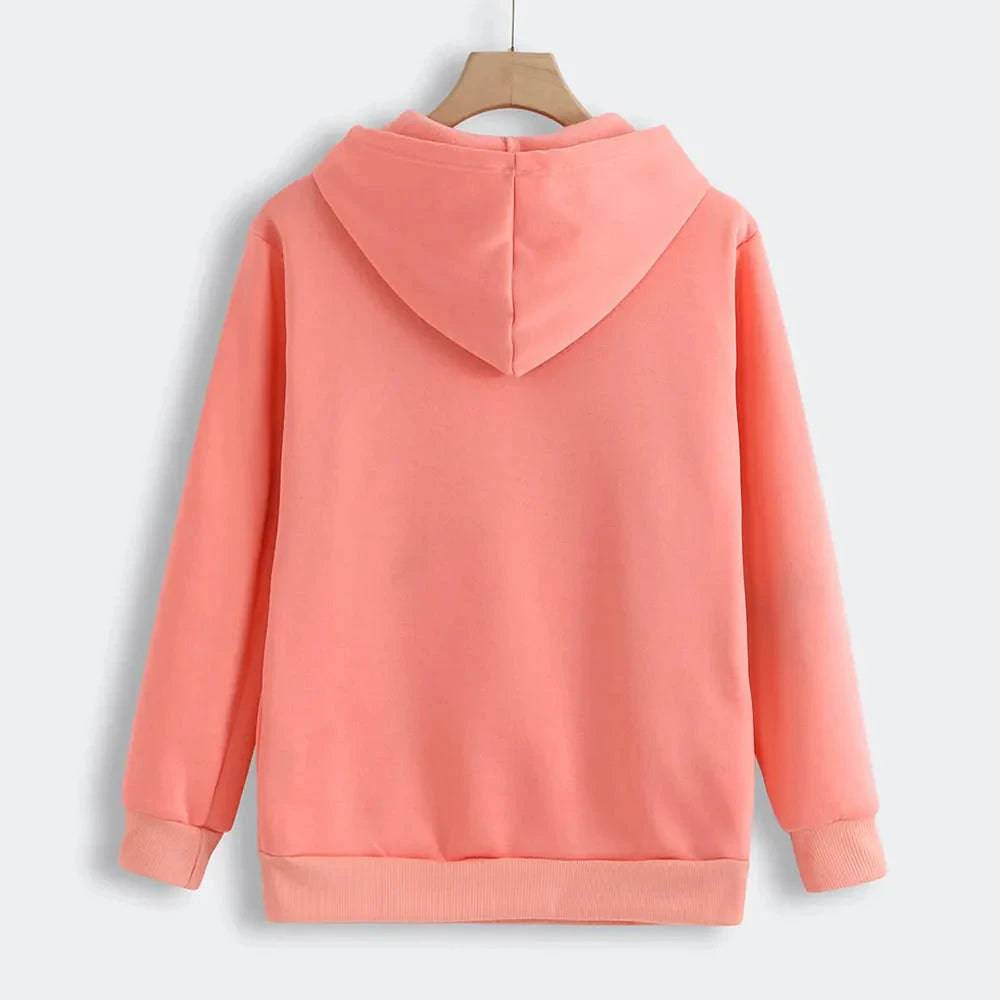Pink Fish Print High Quality Sweatshirt Cat Dog Lovers Hoodies Kangaroo Pet Paw Ears Cuddle Pouch Pullovers TRENDYPET'S ZONE