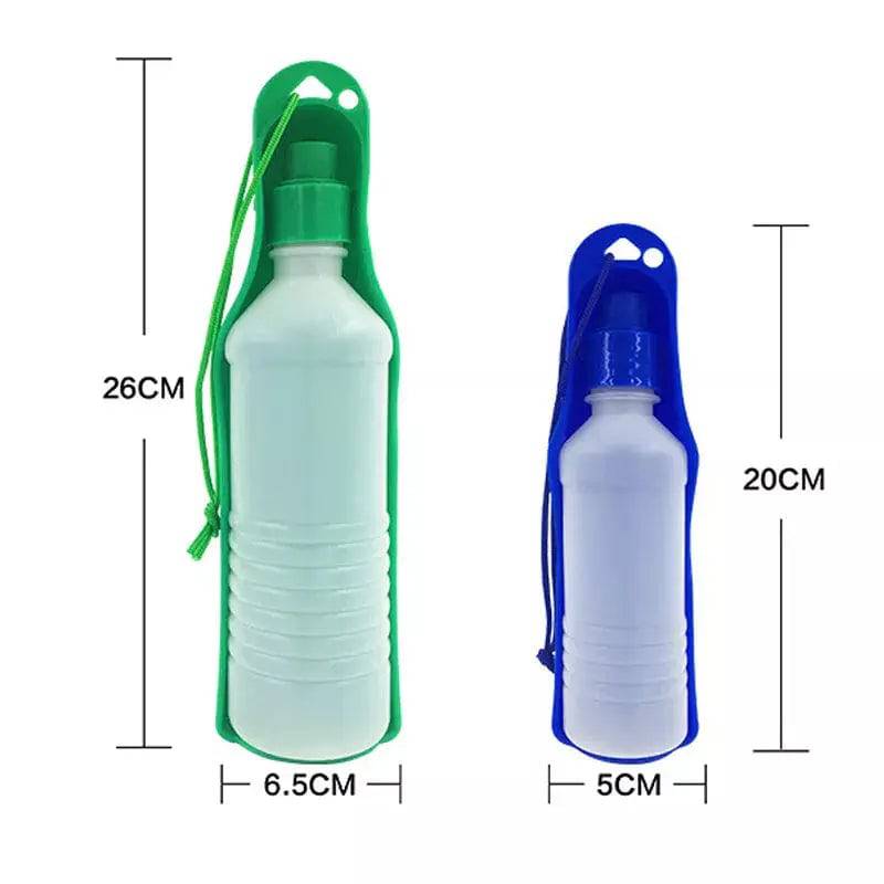 Pink Portable Pet Travel Water Bowl Bottle Feeder Drinking Fountain TRENDYPET'S ZONE
