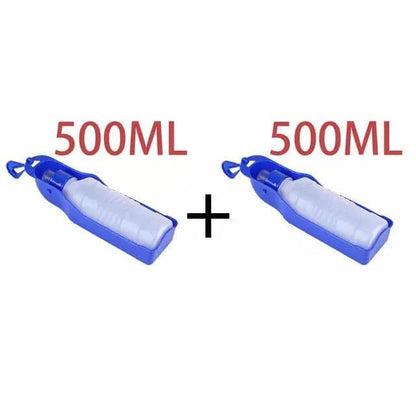 Pink Portable Pet Travel Water Bowl Bottle Feeder Drinking Fountain TRENDYPET'S ZONE