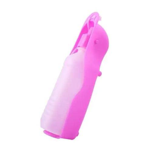 Pink Portable Pet Travel Water Bowl Bottle Feeder Drinking Fountain TRENDYPET'S ZONE