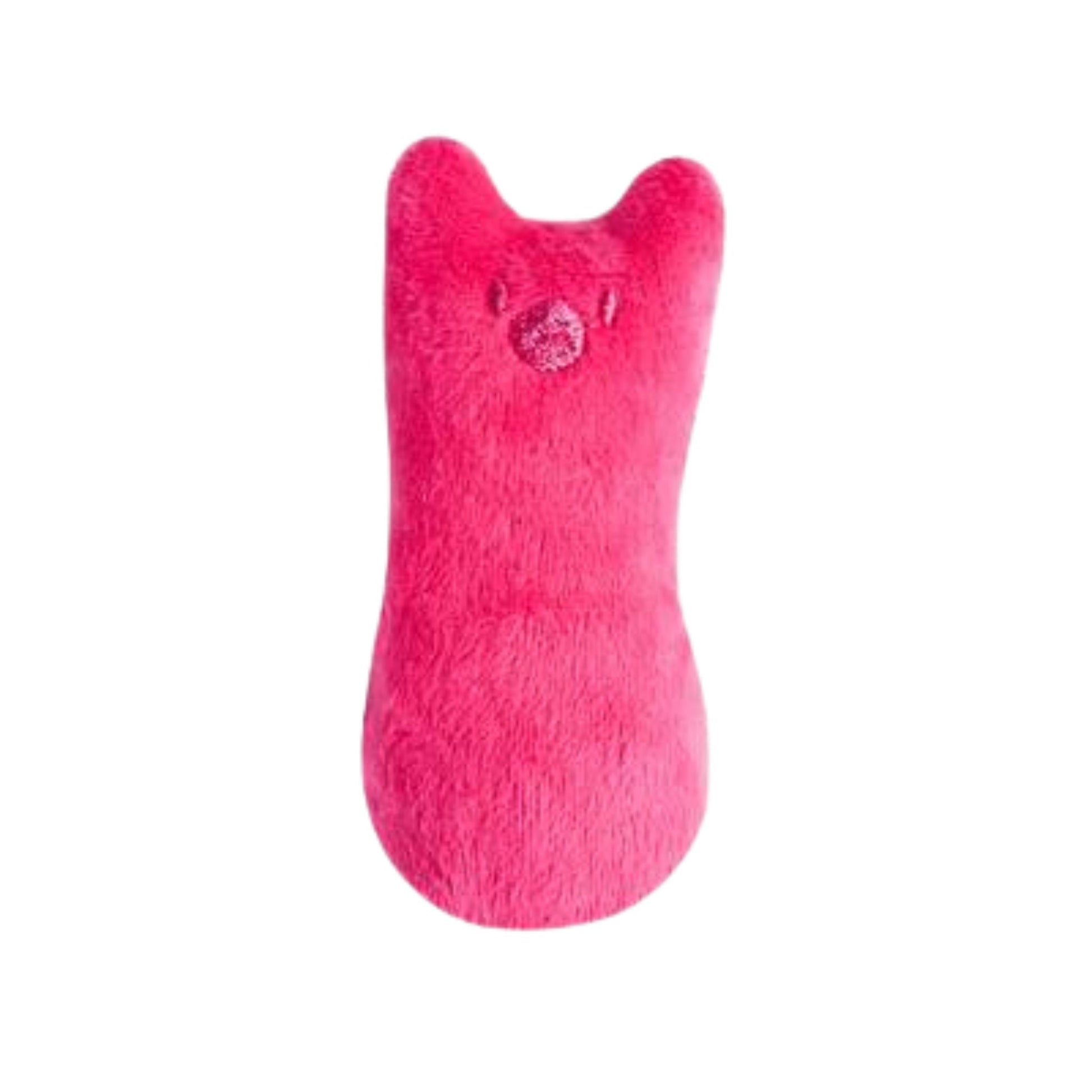 Pink Teeth Grinding Catnip Toys Funny Interactive Plush Cat Toy Pet Kitten Chewing Vocal Toy Claws Thumb Bite Cat Mint - TrendyPet's Zone