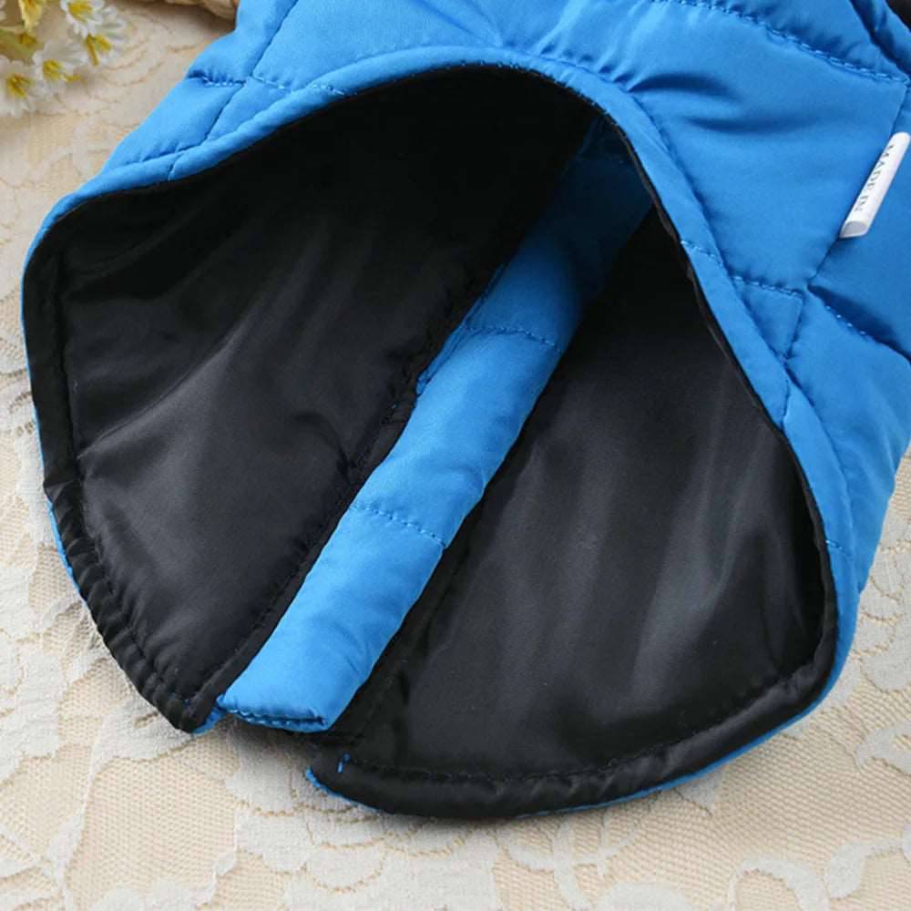 Pink Windproof Pet Dog Coat Jacket Winter Warm Padded Vest - TrendyPet's Zone