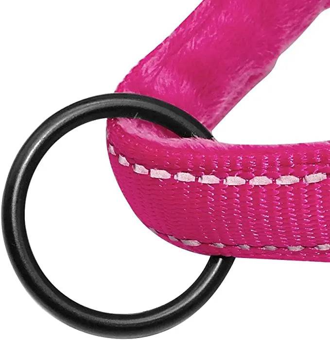 Pink With Multi Design Warm Harness Vest Winter Soft Padded Pet Training Adjustable For Small Large Dog Puppy - TrendyPet's Zone