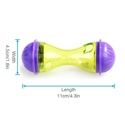 Purple Cat Food Bone Toy - Interactive Treat Ball for Cats TrendyPet's Zone