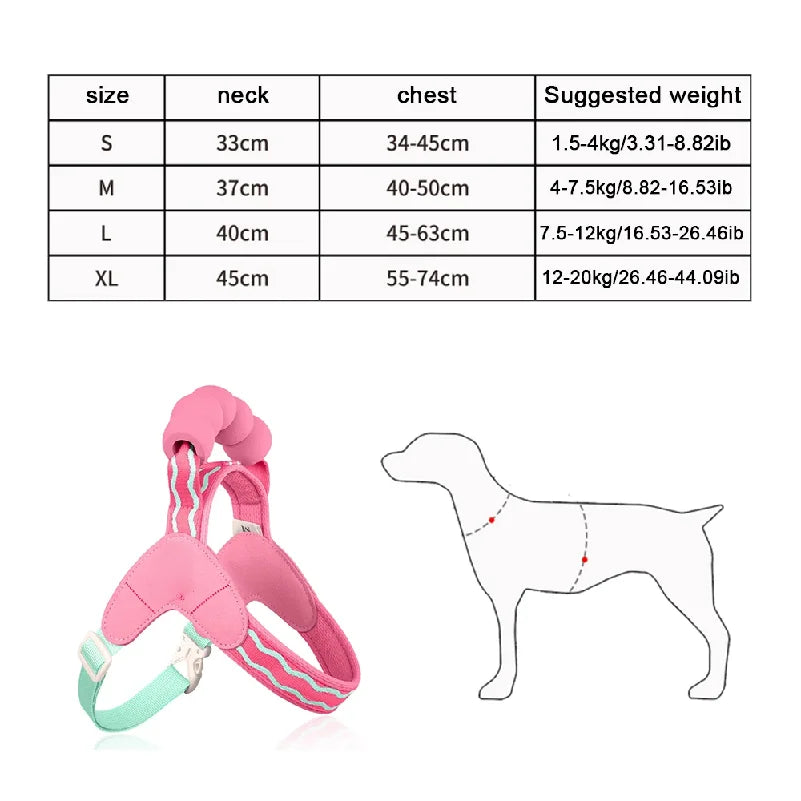 TrendyPet's Zone khaki escape-proof dog harness set with reflective stitching for all dog sizes, includes harness and leash.