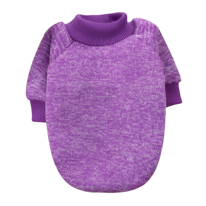 Purple Warm Winter Dog Clothes Classic Pet Sweatshirt Vest TrendyPet's Zone