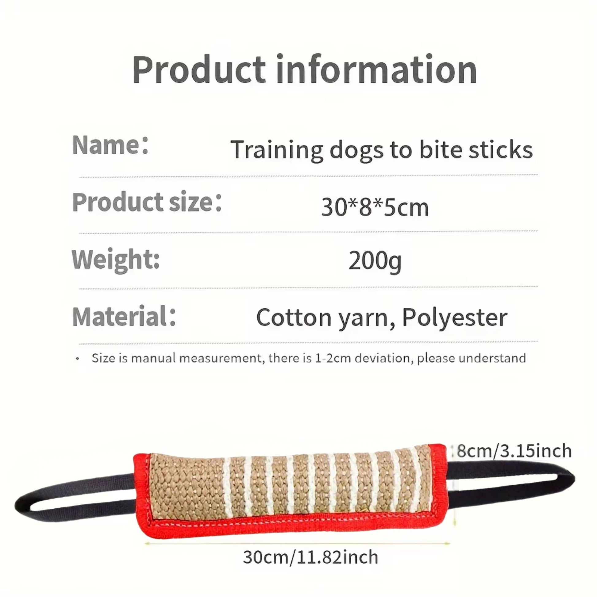 Red dog bite tug toy from TrendyPet's Zone designed for dental health and teething relief, made of durable material for chewing.