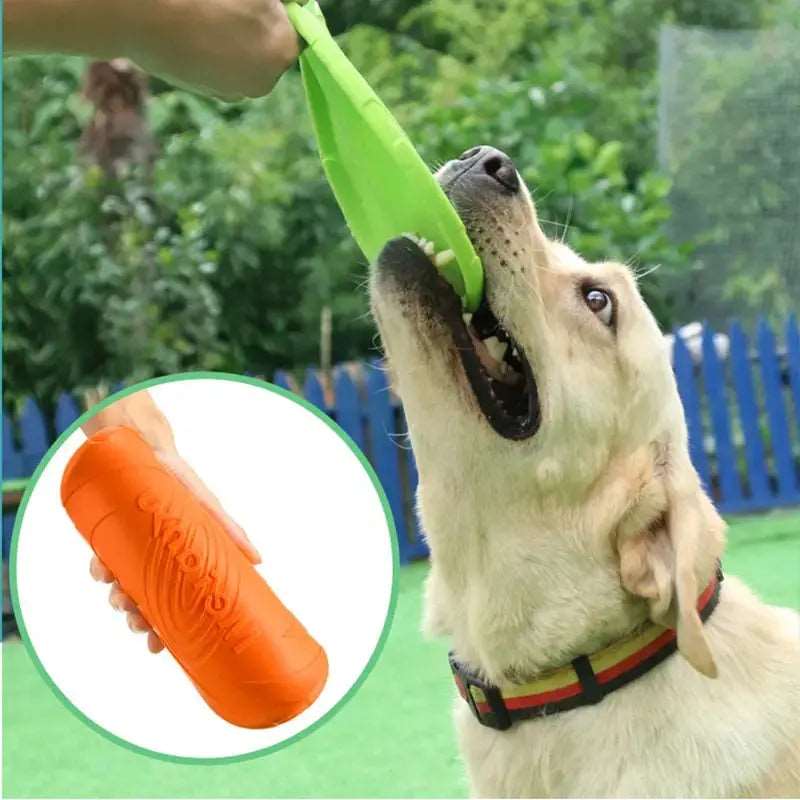 Red Fashion Pet Dog Silicone Game Frisbeed Dog Toy Flying Discs Training Interactive Toys Pet Supplies Flying Disc 15/18/22cm - TrendyPet's Zone