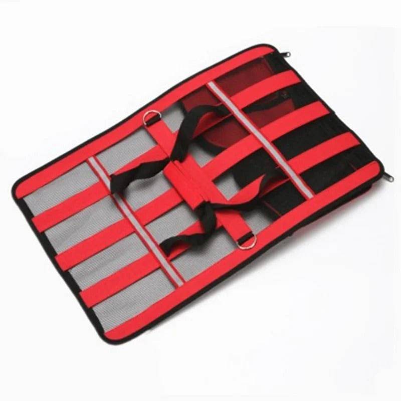 Red Pet Carrying Bag Large Capacity Portable Breathable Shoulder Bag For Outdoor Use Suitable For All Seasons - TrendyPet's Zone
