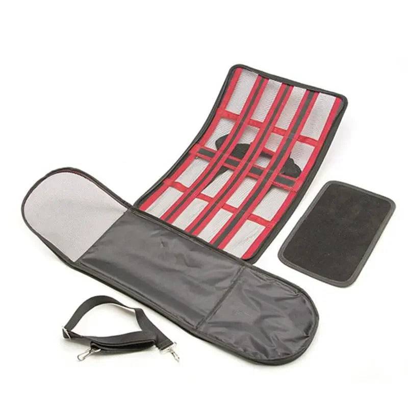 Red Pet Carrying Bag Large Capacity Portable Breathable Shoulder Bag For Outdoor Use Suitable For All Seasons - TrendyPet's Zone