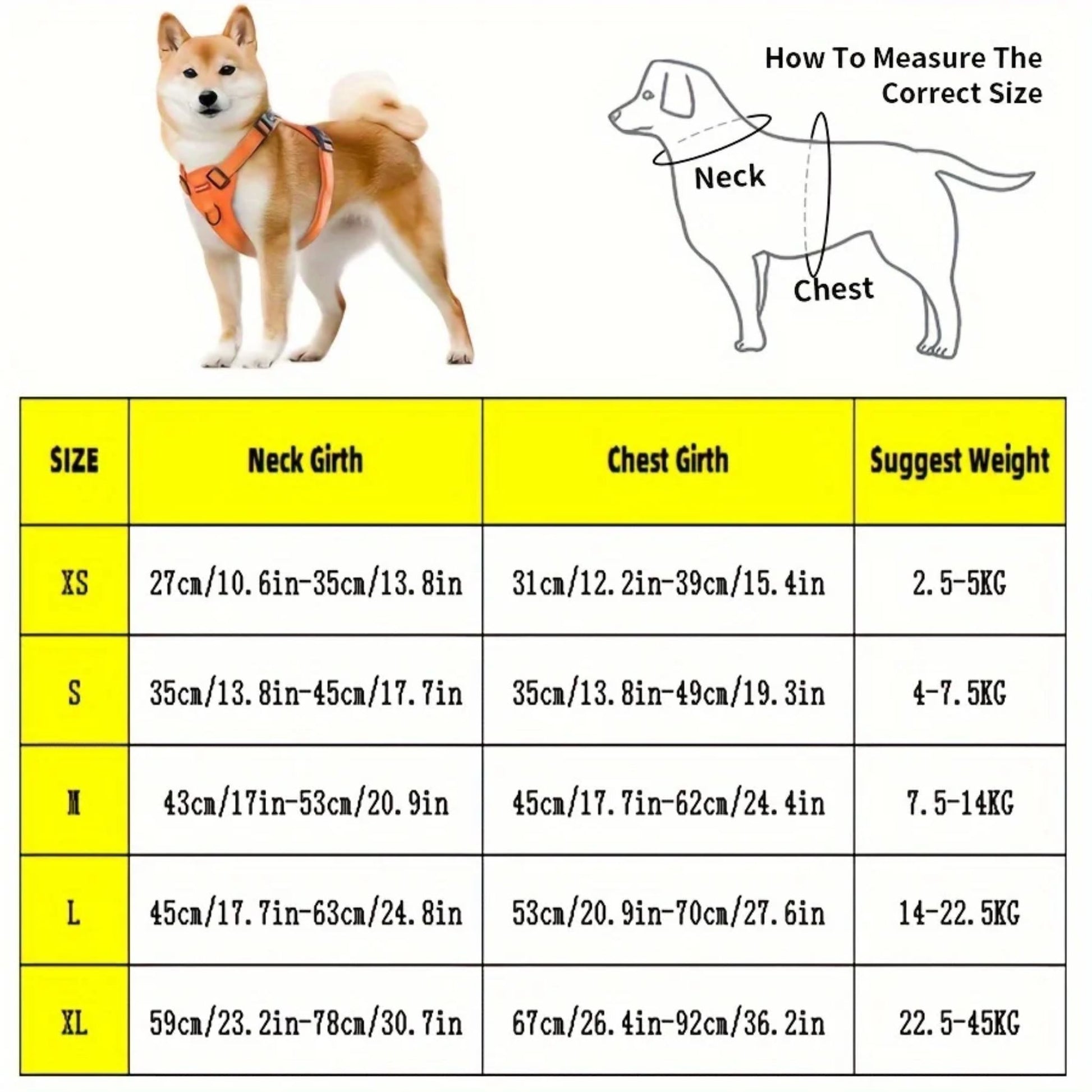 Orange soft dog harness from TrendyPet's Zone with adjustable fit and easy control handle for comfortable walking.