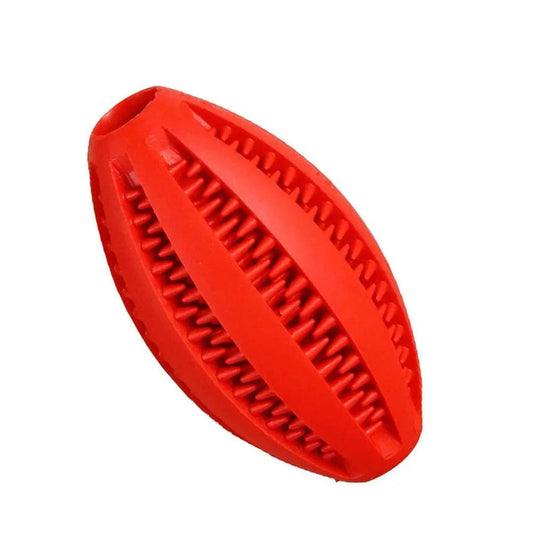 Red Toys for Dogs Ball Interactive Toys Dog Chew Toys Tooth Cleaning Elasticity Small Big Dog Toys Rubber Pet Ball Toys - TrendyPet's Zone