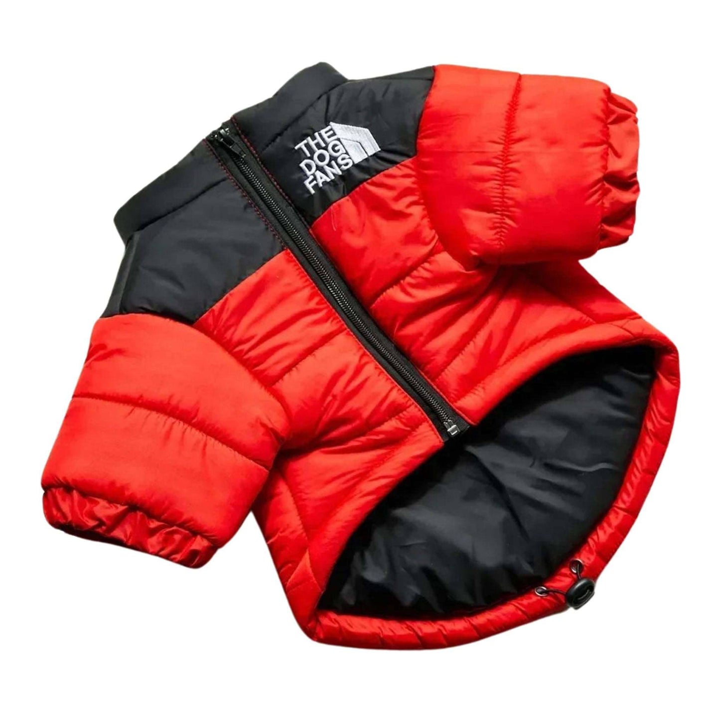 Red Warm Stylish Dog Windproof Snow Cold Weather Coats Jackets for Puppies Small Medium Large Dogs - TrendyPet's Zone