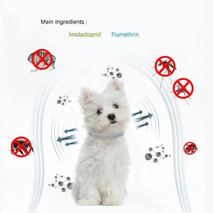 Small Dog Flea and Tick Collar, 8-Month Flea and Tick Collar TRENDYPET'S ZONE