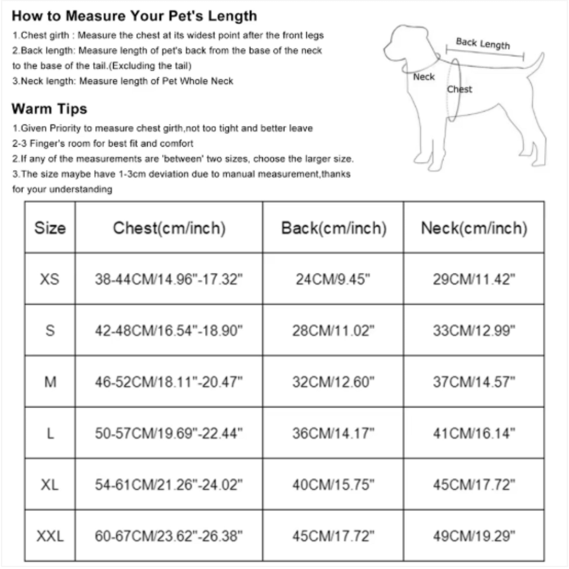 Black Warm Dog Coat Autumn Winter Jacket with Harness Cold Weather Waterproof Clothes Outfit - TrendyPet's Zone