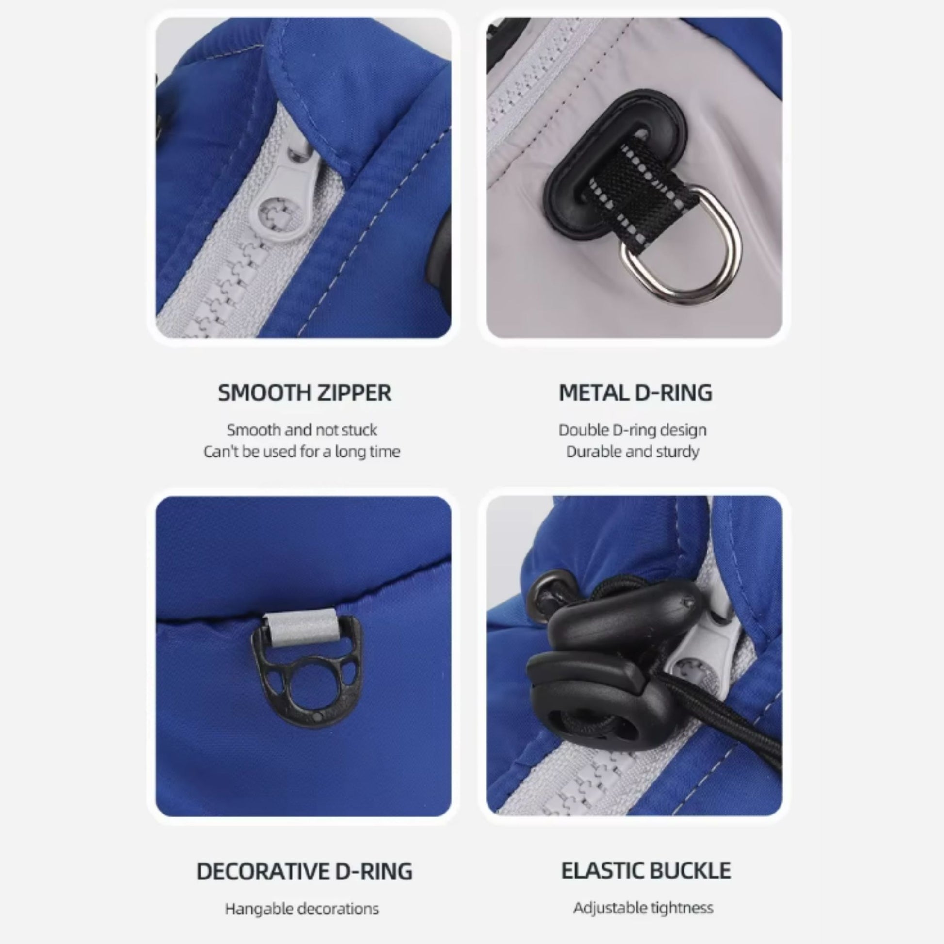 Black Warm Jacket Waterproof Clothes For Dog Winter Pet Costume Coat Vest - TrendyPet's Zone